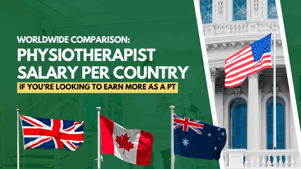 PHYSIOTHERAPIST SALARY by COUNTRY